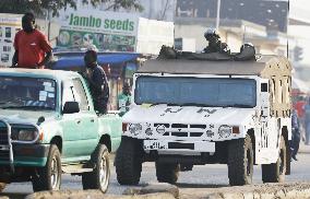 Japanese troops given new security role for U.N. mission in S. Sudan