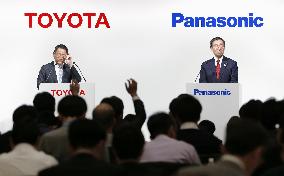 Toyota, Panasonic presidents