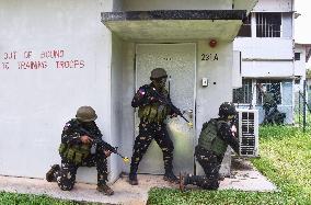Philippines, Singapore military drill