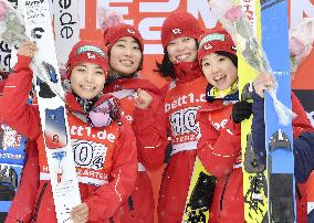 Ski jumping: Japan wins World Cup event