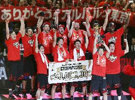 Basketball: Alvark beat Jets to claim B. League title