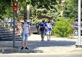 Football: Scenes from World Cup