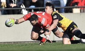 Rugby: Kobe Steel hammer Suntory to take Top League title