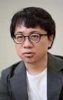 Film director Makoto Shinkai