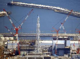Dismantlement of exhaust stack at crippled Fukushima plant