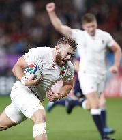 Rugby World Cup in Japan: England v Tonga