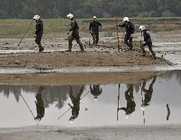 Aftermath of Typhoon Hagibis in Japan