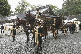 Emperor's visit to Ise Jingu shrine