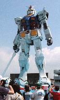 'Gundam' statue in Japan's Shizuoka