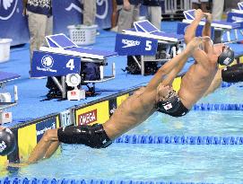 Lochte wins 200 backstroke at Pan Pacs