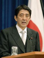 Abe reshuffles Cabinet, party leadership with veteran lawmakers