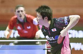 Japan's men reach final at World Tame Table Tennis Championships