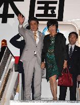 PM Abe leaves Kenya for Japan