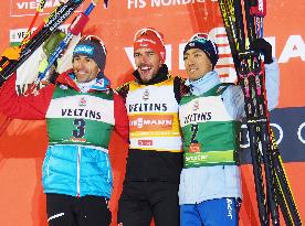 Skiing: Rydzek wins Nordic combined World Cup event