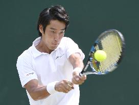 Tennis: Japan's Sugita loses in Wimbledon 2nd round