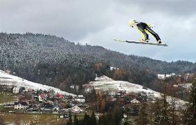 Japanese ski jumper Kobayashi scores first World Cup win