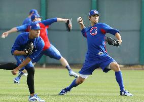 Baseball: Cubs pitcher Darvish