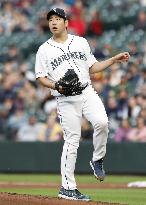Seattle Mariners' Yusei Kikuchi