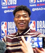 Basketball: Hachimura in N.Y. for NBA Draft