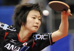 Japan's Ishikawa beaten in women's singles quarterfinals