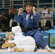 (1)Japan's Anno wins gold in women's 78-kg judo