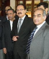 Pakistani commerce minister in India