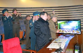 N. Korea launches long-range rocket