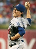 Baseball: Maeda gets 12th win as Dodgers rout Phillies