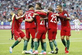 Soccer: Portugal, Mexico draw 2-2 in Confed Cup