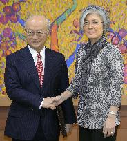 IAEA chief Amano in S. Korea