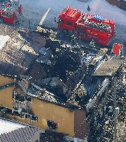 Fire at Sapporo apartment building