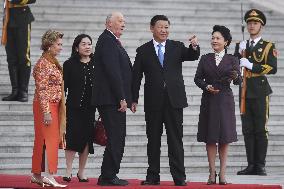 Norwegian king in China