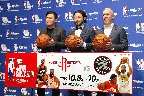 Basketball: NBA preseason games in Japan