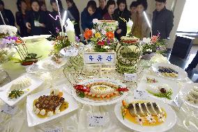 Cooking contest in Pyongyang