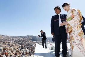 Japanese Princess Mako in Bolivia