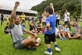 Rugby: Samoa team ahead of World Cup