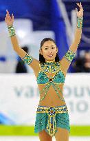 Japan's Ando at 5th at women's figure skating