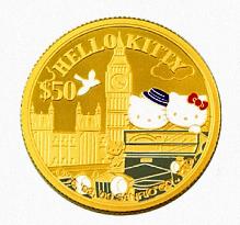 Hello Kitty gold, silver coins to be put on sale in Japan