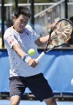 Nishikori gearing up for q'final vs Djokovic