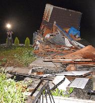 Storeroom believed to have been hit by tornado