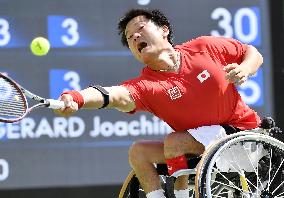 CORRECTED: Japan's Kunieda defeated in wheelchair tennis q'finals