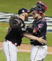 Indians beat Cubs 6-0 in World Series Game 1