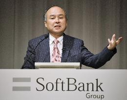 SoftBank doubles group net profit in April-December