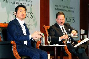 Japan opposition adviser seeks U.S. pressure on security perception