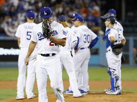 Baseball: Dodgers-Astros World Series Game 7