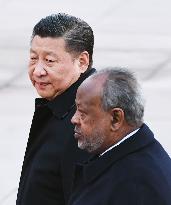 China, Djibouti leaders meet in Beijing