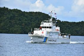 Maritime aid projects in Palau