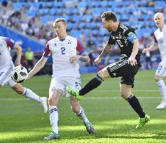 Football: Argentina vs Iceland at World Cup