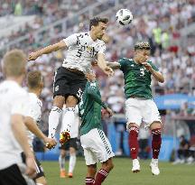 Football: Germany vs Mexico at World Cup