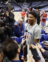 Basketball: Wizards' Hachimura makes NBA debut